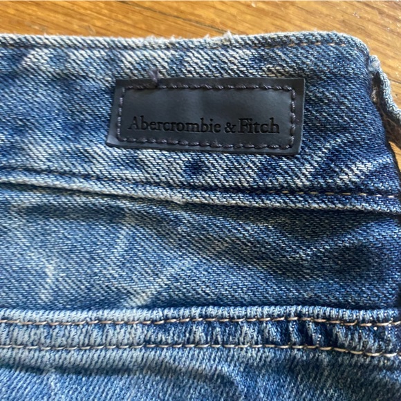 Abercrombie and Fitch Distressed Jean Shorts - Picture 5 of 11